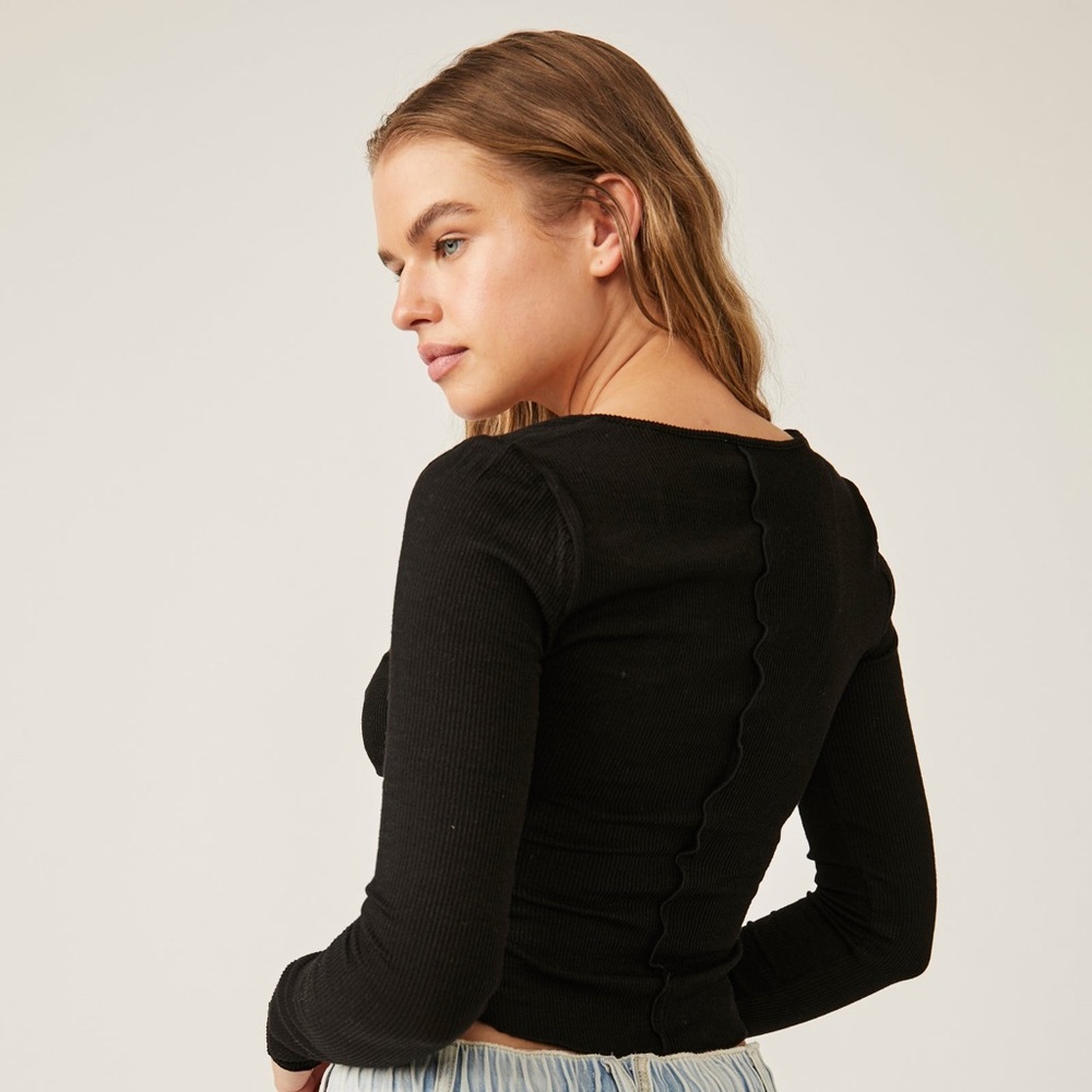 Free People Keep It Basic Layering Top - image 2